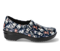 Women&#39;s Easy Works by Easy Street Tiffany Navy Puppies Slip Resistant Shoes
