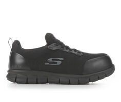Women&#39;s Skechers Work 108003 Irmo Sure Track Alloy Toe Work Shoes