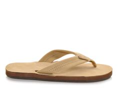 Women&#39;s Rainbow Sandals Single Layer Premier Leather -301ALTS Flip-Flops