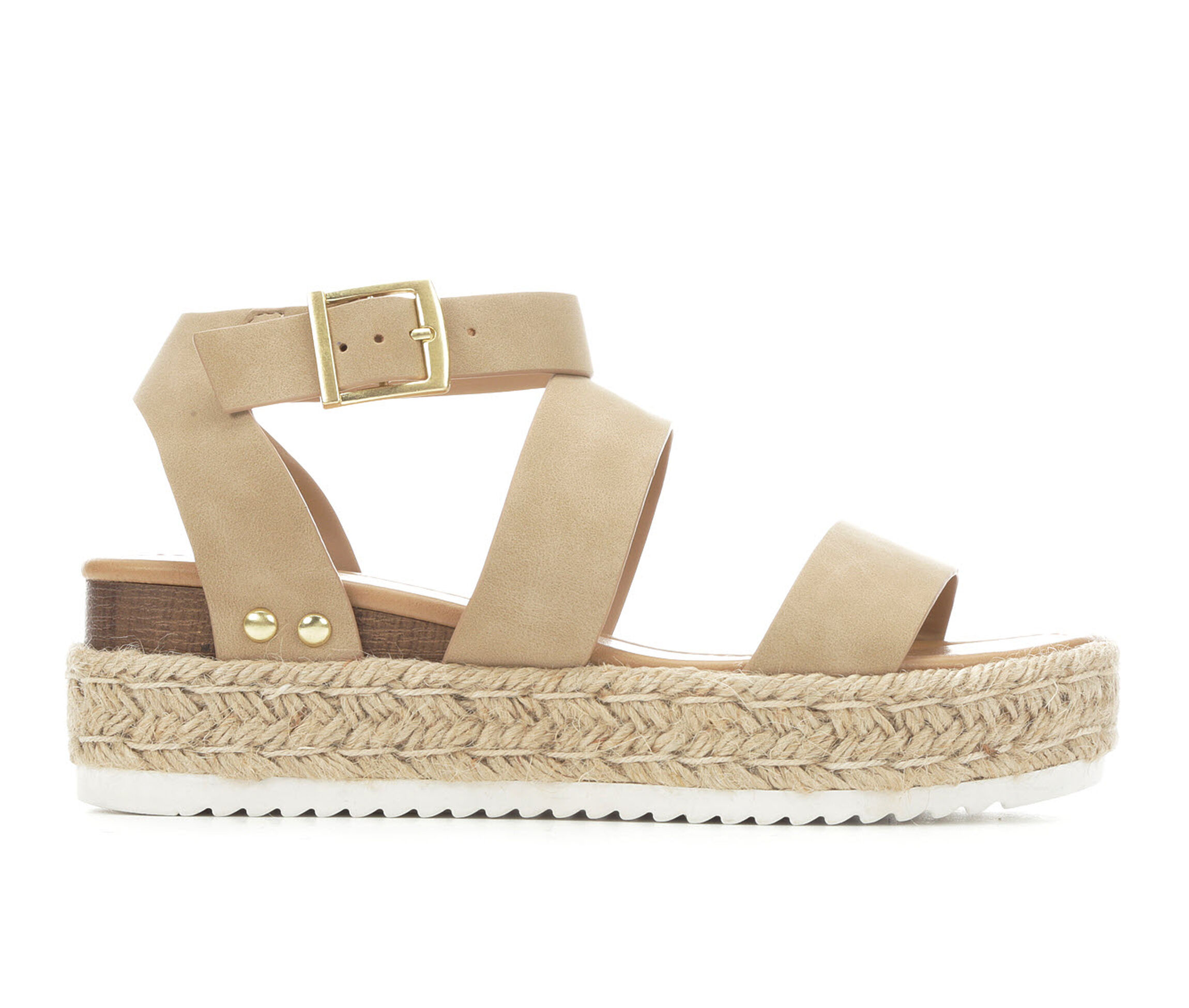 Soda taupe hotsell platform sandals
